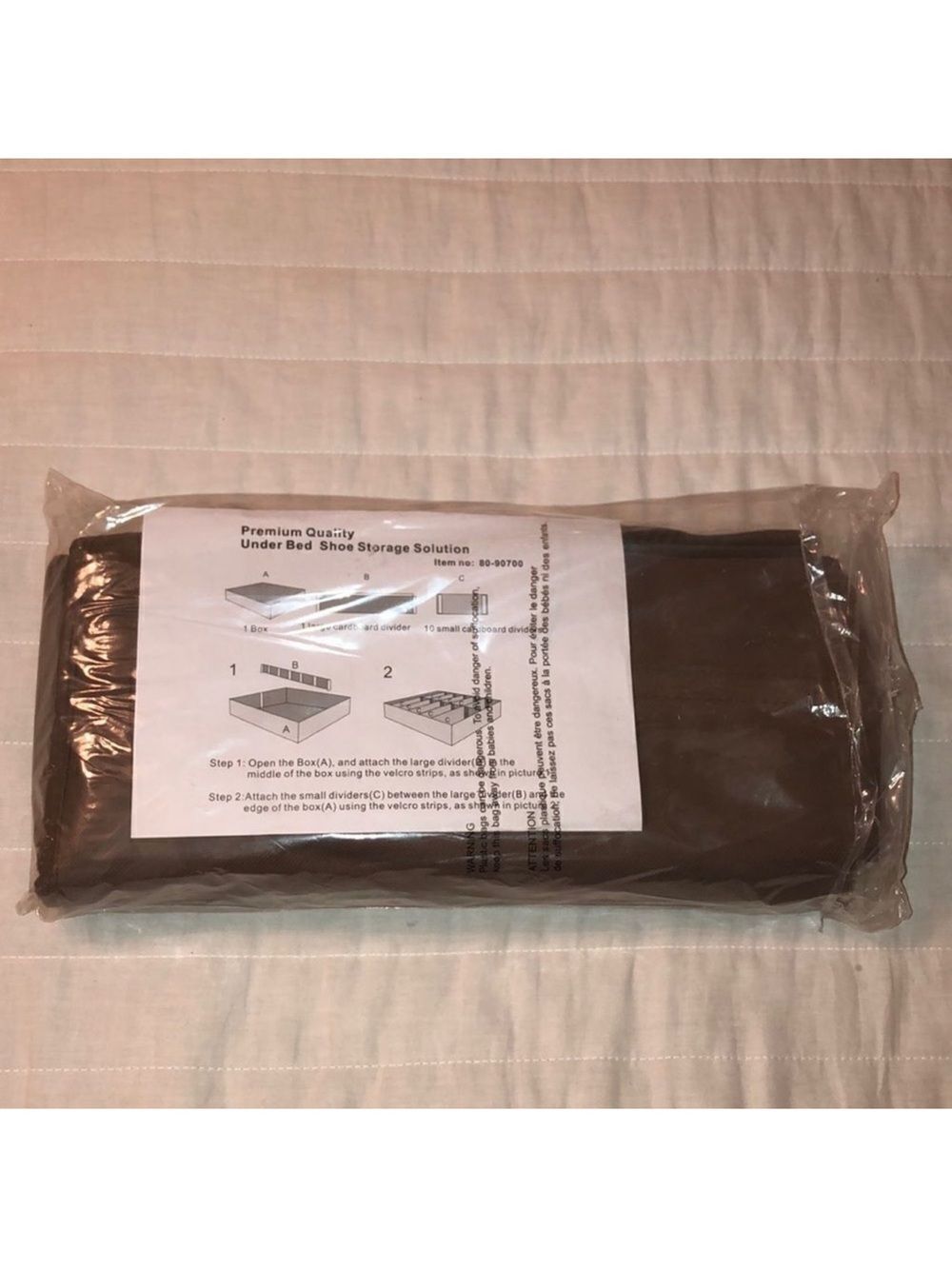 Premium Quality Under Bed Shoe Storage Solution